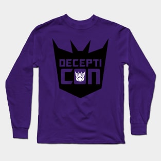 Transformers Decepticon Logo Symbol Long Sleeve T-Shirt